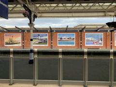 Hartlepool Station - at the start of the day, about to catch the train to Middlesborough